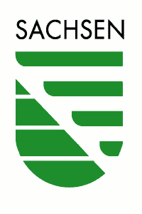 Logo Land Sachsen grün