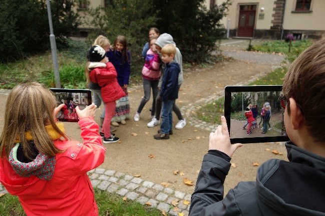 Kinder fotografieren Kinder